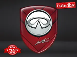 Infiniti Car Silicone Stickers Professional Customizable Design